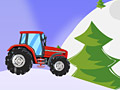 Новогодний трактор