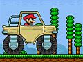 Марио на грузовике-монстре