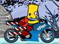 Новогодний мотоцикл Барта