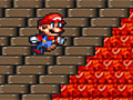 Прыжки Марио через огненные ямы