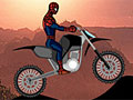 Курс Челвека-паука на мотоцикле
