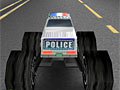 3Д полицейский грузовик-монстр