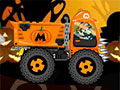 Марио на грузовике в Хэллоуин