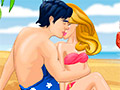 Поцелуи Барби на пляже