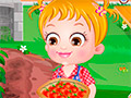 Малышка Хейзел на томатной ферме