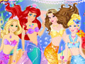 Принцессы на подводной вечеринке