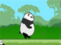 Панда бежит быстро