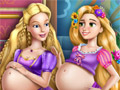 Беременные подружки Барби и Рапунцель