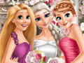 Эльза и принцессы готовятся к свадьбе