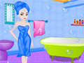 Красочный дизайн ванной комнаты для принцесс