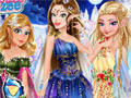 Принцессы - зимние феи