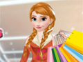 Ледяная принцесса в торговом центре