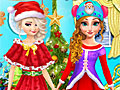 Принцессы Диснея: Вечеринка на Рождество