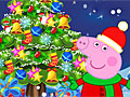 Свинка Пеппа украшает новогоднюю елку